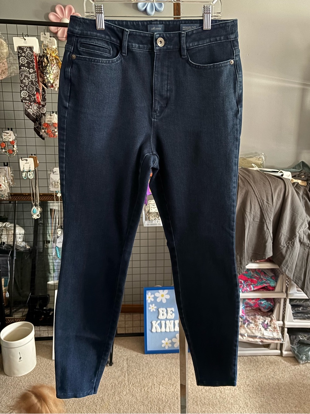 J Jill Womens premium flex high rise leggings size 10